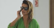 Stylowa Edyta Górniak na lotnisku w Warszawie [PAPARAZZI]