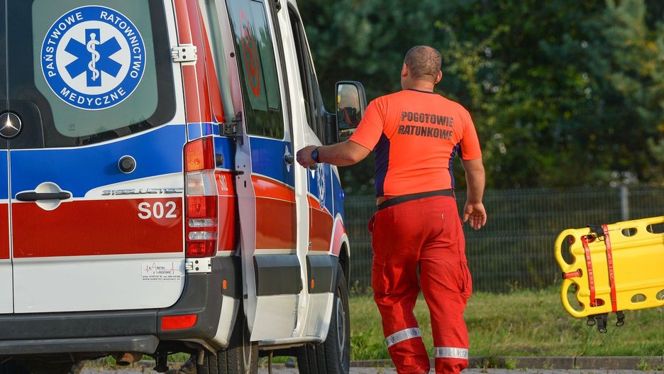 Legionowo. Jedna osoba trafiła do szpitala