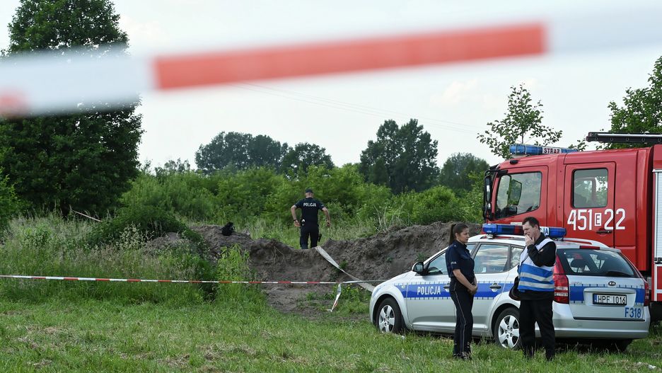 Wypadek awionetki w Łódzkiem 