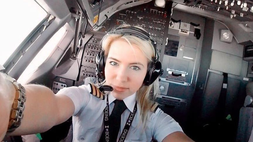 Młodą panią pilot obserwuje na Instagramie ponad 70 tys. osób