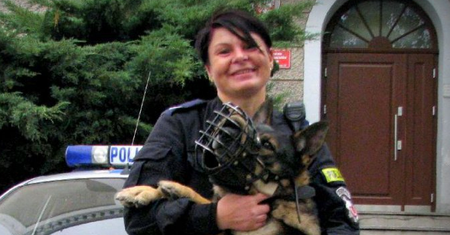 Ta policjantka to bohaterka. Jej odwaga budzi podziw