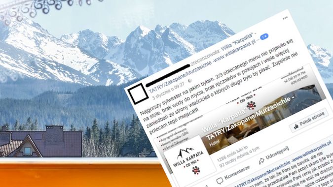 Hotel obraził klientkę, bo wystawiła mu negatywną opinię