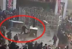 Chwile grozy w cyrku. Tygrys uciekł z klatki i rzucił się na ludzi