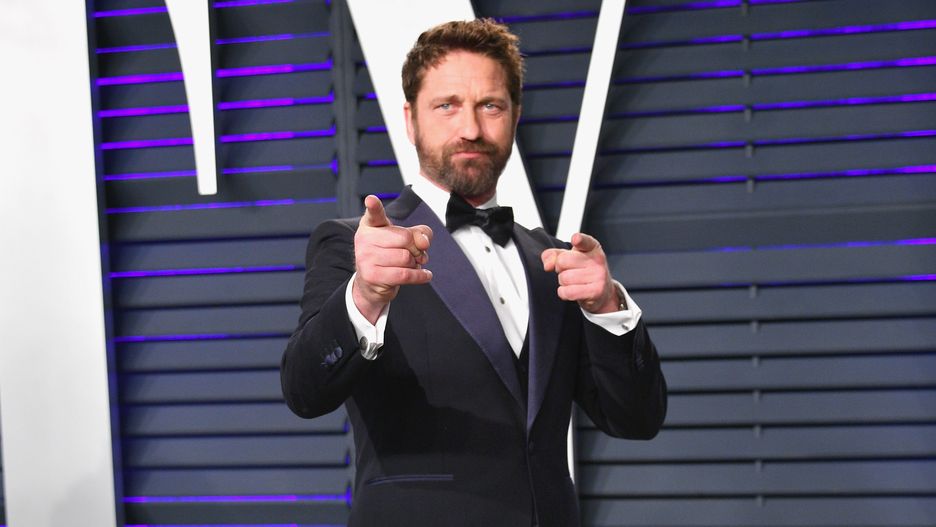 Gerard Butler na gali Oscarów 2019
