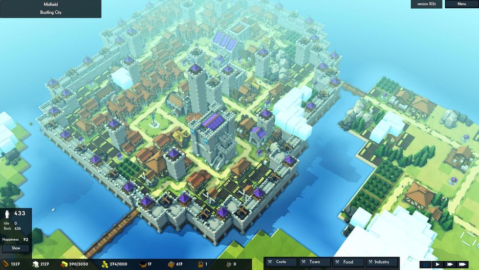 Screen z gry "Kingdoms and Castles"