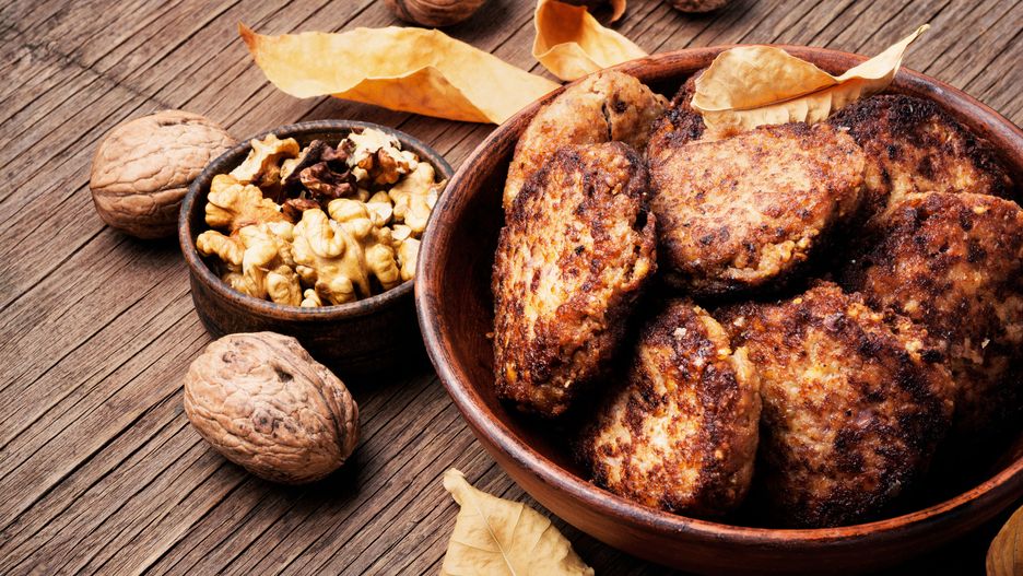 Wigilijne kotlety grzybowo-orzechowe