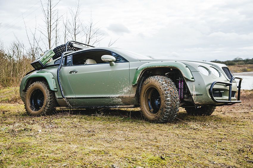 Bentley Continental GT przerobiony na off-roadowego potwora