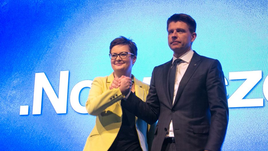 Katarzyna Lubnauer i Ryszard Petru
