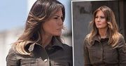 Melania Trump w płaskich butach i szerokich spodniach! Ryzykowna stylizacja Pierwszej Damy USA