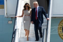 Melania Trump znów pod ostrzałem internautów. Kolejny raz wytykają, że ma sobowtóra