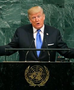 Donald Trump mówi o "całkowitym zniszczeniu" Korei Północnej. I chwali Polskę