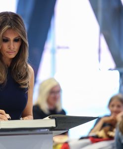 Niestandardowy element o dyplomatycznym znaczeniu - ekspert o wystąpieniu Melanii Trump