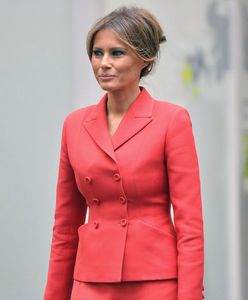 Melania Trump w paryskim szpitalu. Nowa fryzura pierwszej damy?