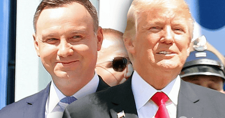 Tego nie było w scenariuszu! Andrzej Duda i Donald Trump przyłapani na nieplanowanym spotkaniu. Jest zdjęcie zrobione z ukrycia
