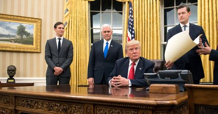 Trump zmienił wystrój w Białym Domu. Internauci już się śmieją