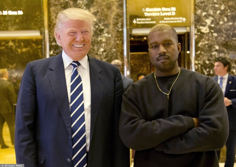Kanye West i Donald Trump