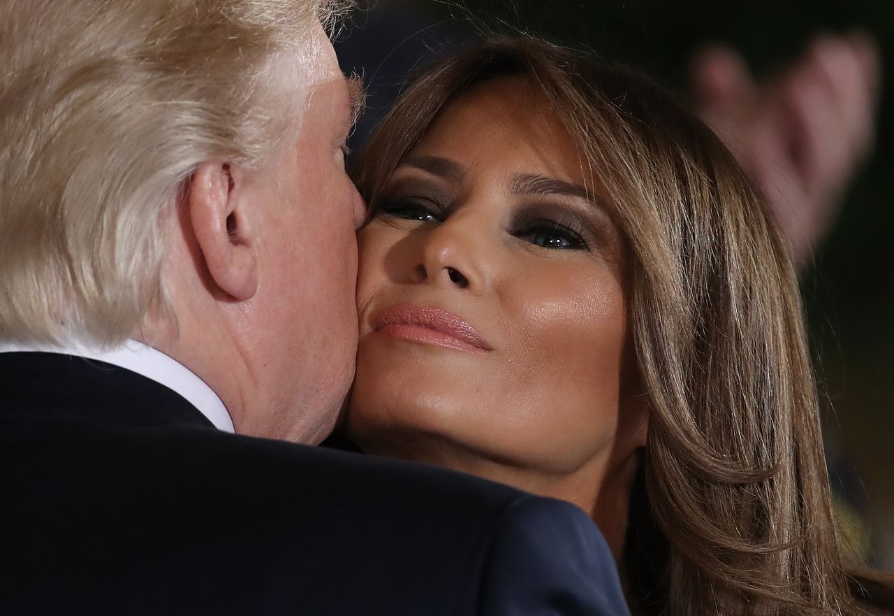 Pierwsza dama przesadziła? Święta z Melanią Trump zrobiły się jeszcze bardziej dziwne