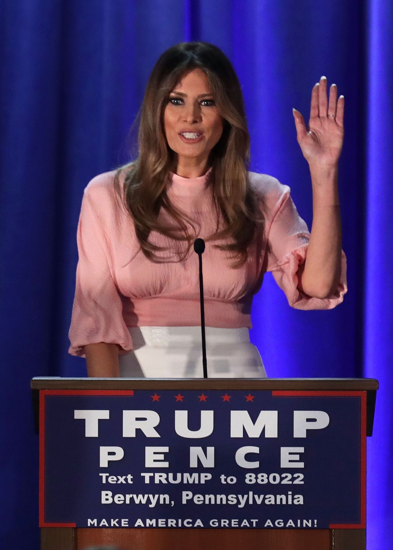 Kto chce współpracować z Melanią Trump? Amerykańscy projektanci zabrali głos