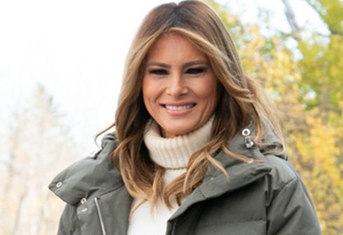 Melania Trump w niezobowiązującej stylizacji. Nie wszystkim się spodobała