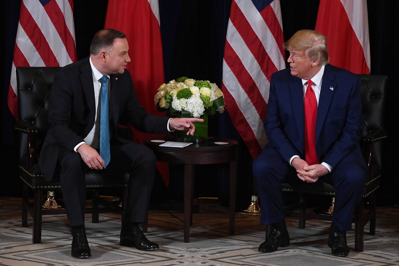 Będzie spotkanie Trump-Duda w Londynie. Ale do Polski prezydent USA się nie wybiera