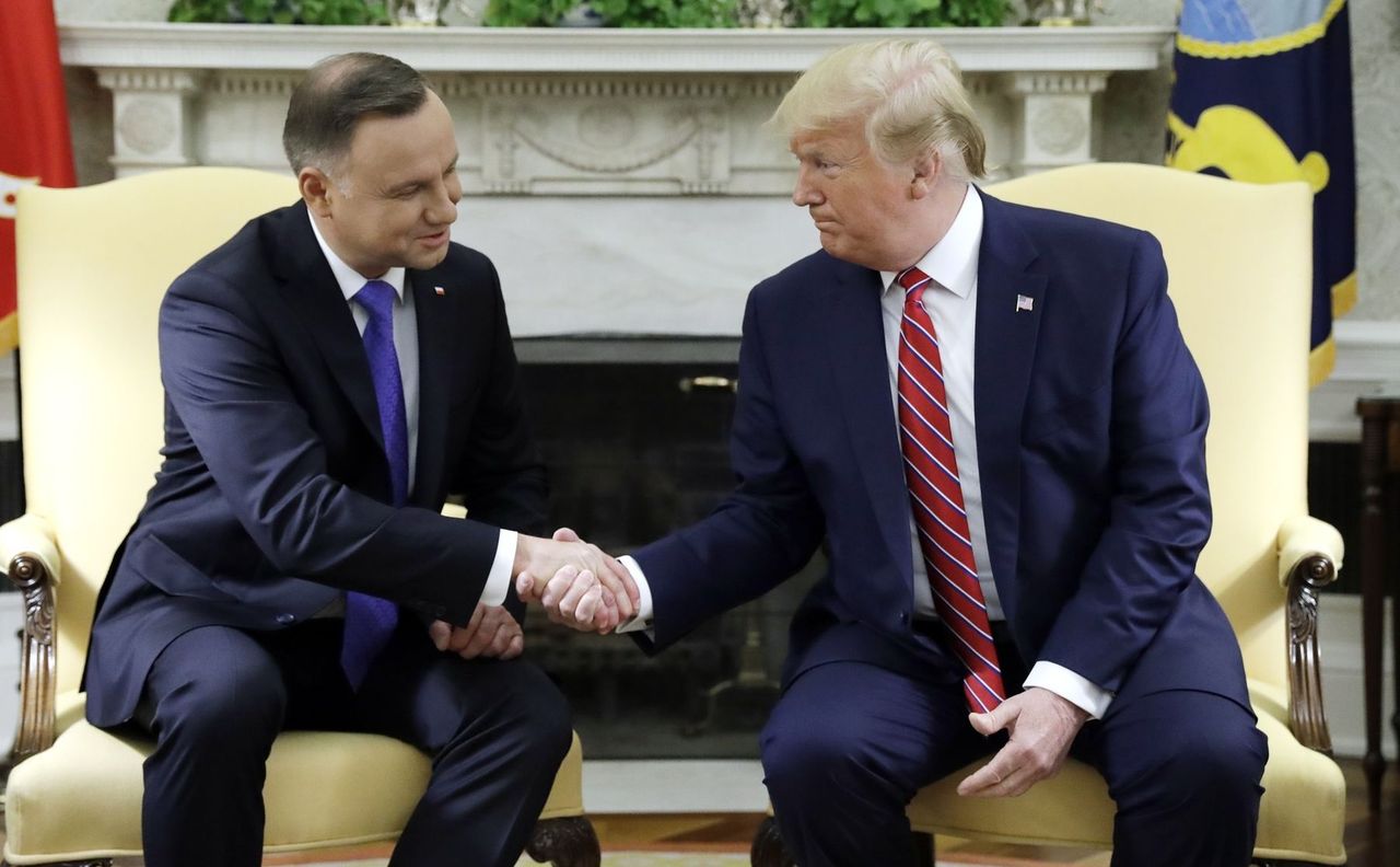 Znamy cel spotkania Trump-Duda w Nowym Jorku. Będzie podpisanie dokumentu ws. "Fortu Trump"?