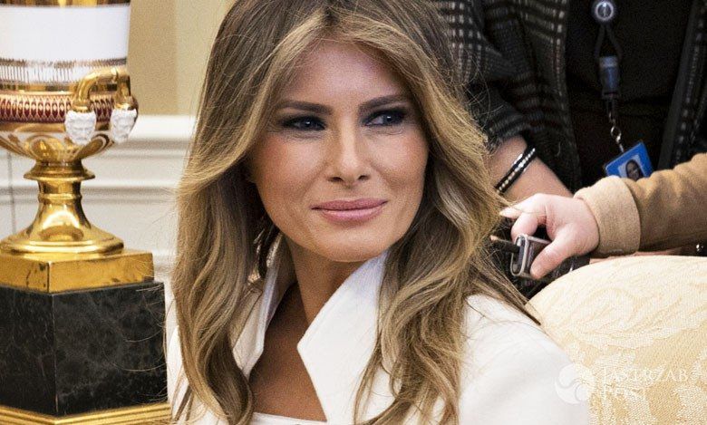 Pierwsza wizyta Melanii Trump w Białym Domu od zaprzysiężenia jej męża! Para prezydencka przyjęła ważnych gości