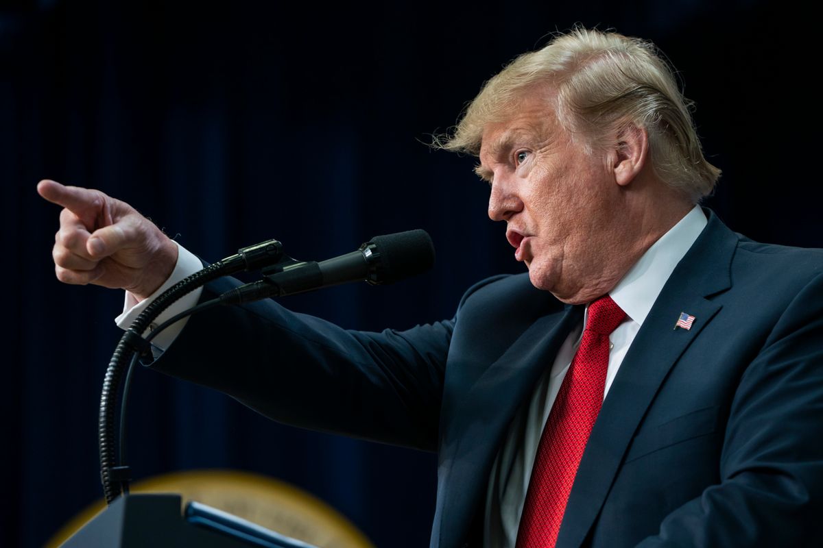 Donald Trump wprost o imigrantach i ochronie granic. "To kpina"