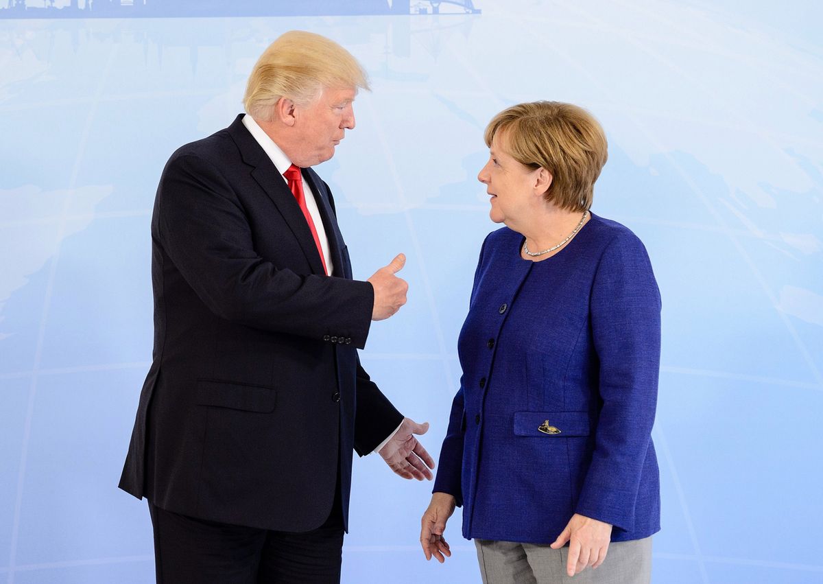 Merkel zaniepokojona wizytą Trumpa w Polsce? Kanclerz odpowiada