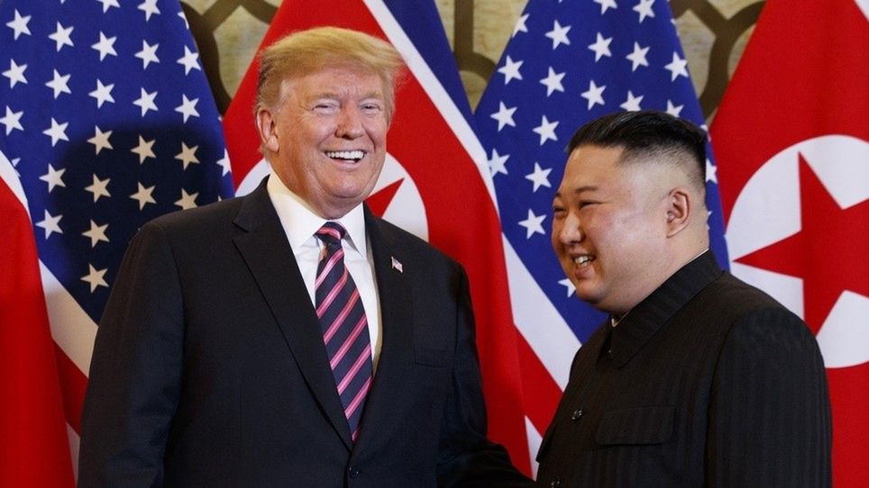 Kim Dzong Un i Donald Trump