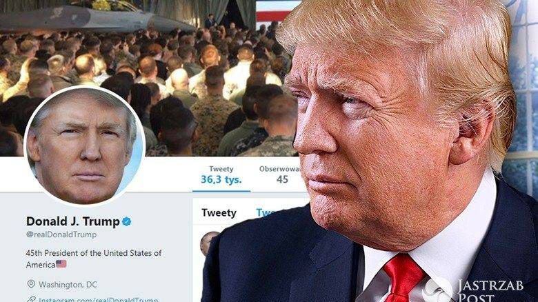 Konto Donalda Trumpa zostało usunięte z Twittera
