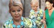 Prawie 70-letnia Ivana Trump chwali się nogami w kwiecistej mini. Odważnie!