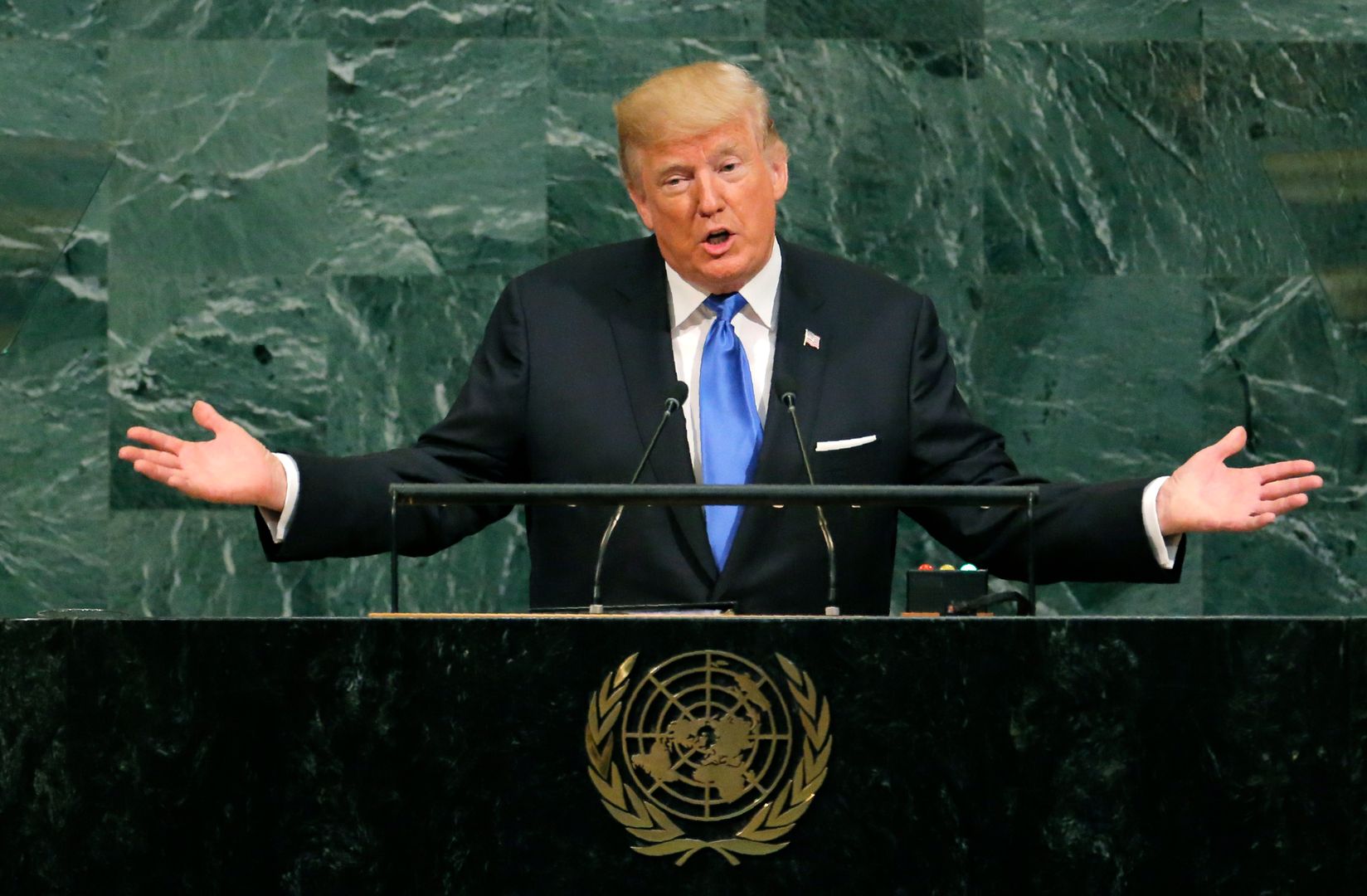 Donald Trump skrytykował kraje wspierające terroryzm