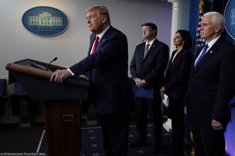 Koronawirus w USA. Pakiet pomocowy z podpisem Trumpa