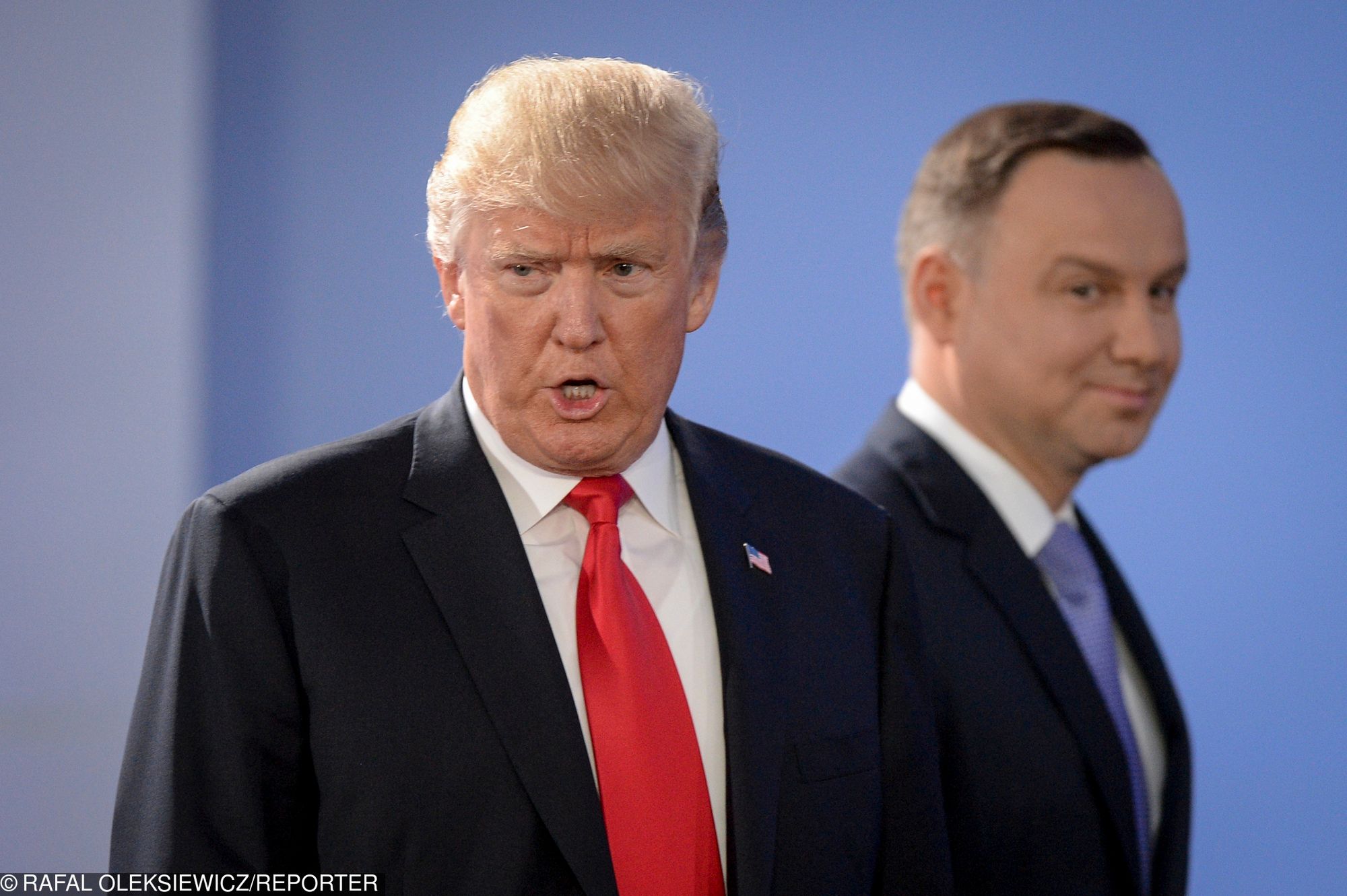 Donald Trump i Andrzej Duda