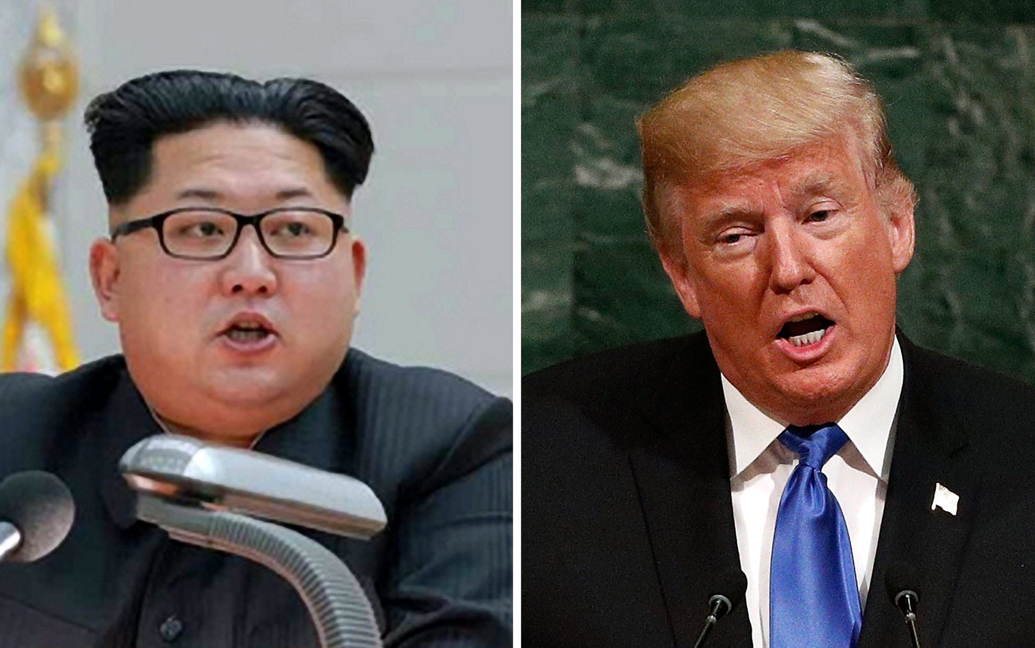 Kim Dzong Un i Donald Trump