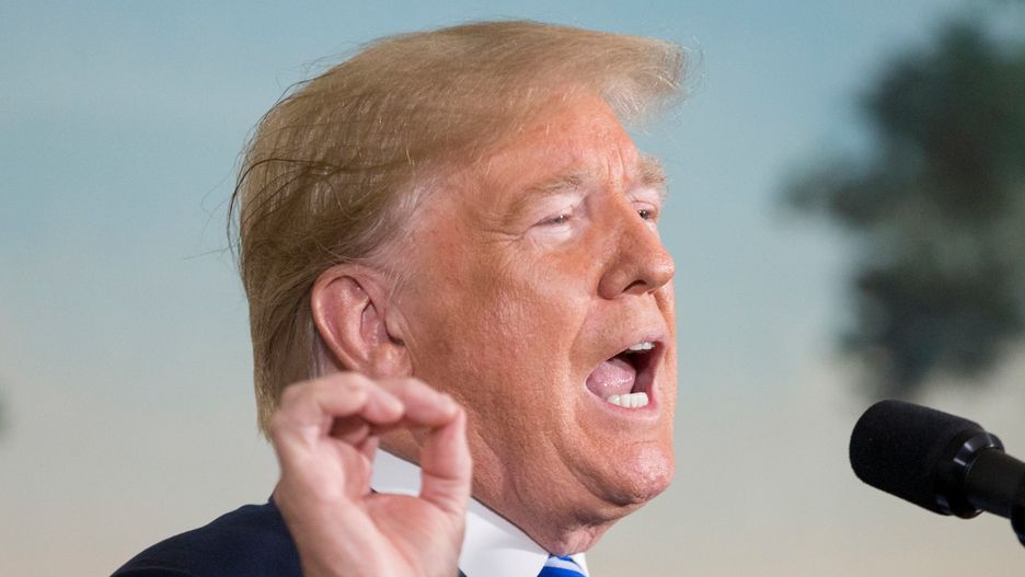 Prezydent Donald Trump w Białym Domu ogłosił decyzję w sprawie Iranu