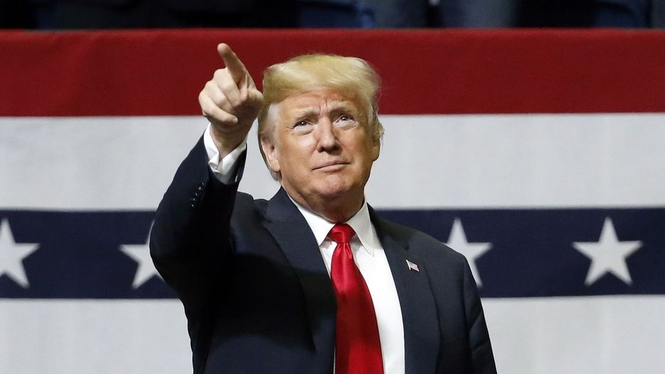 Prezydent USA Donald Trump.