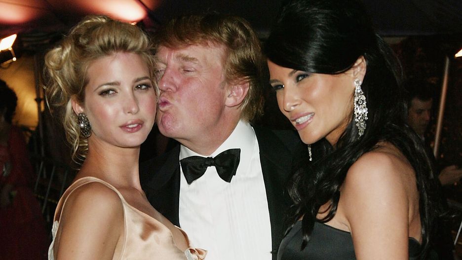 Ivanka z ojcem Donaldem i macochą Melanią