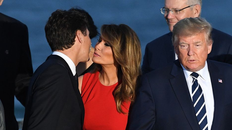 Melania Trump i premier Kanady Justin Trudeau