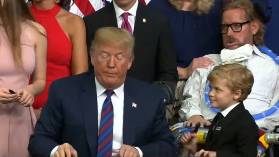 Donald Trump i Jordan 