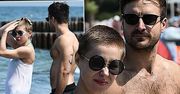 HOT! Katarzyna Warnke w bikini i półnagi Piotr Stramowski na plaży w Kołobrzegu! Wyglądają jak gwiazdy z Hollywood!