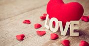 Serce z napisem love