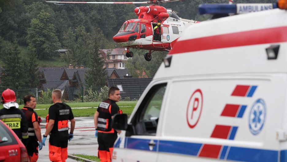 Tatry. 5 osób nie żyje po burzy w górach