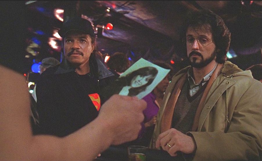 Billy Dee Williams i Sylvester Stallone w filmie "Nocny jastrząb" (1981) 