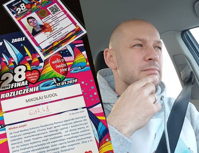 Afera w Kudowie-Zdroju. Katecheta kazał Mikołajowi zerwać serduszko WOŚP. Hubert Sudoł stanął w obronie syna