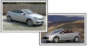 Opel Astra Twin Top kontra Peugeot 307 CC