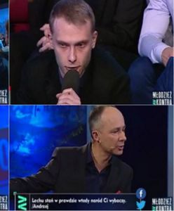Przedstawiciel młodzieżówki PO ostro na antenie TVP. Telewizja przeprasza