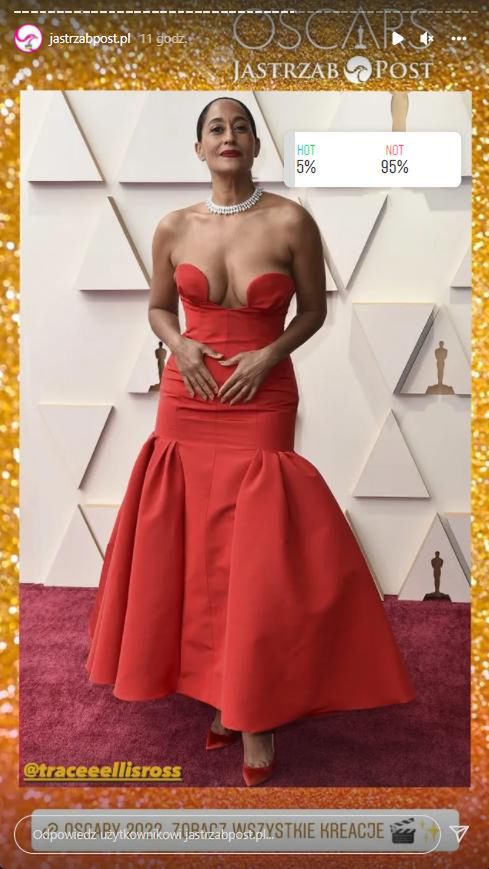 Tracee Ellis Ross. Jak poradziła sobie w sondzie? Oscary 2022