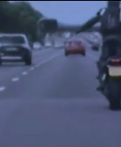 Polak idzie do więzienia. Jechał na jednym kole po brytyjskiej autostradzie