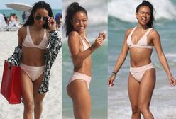 Karrueche Tran na plaży w seksownym bikini. Tak zabiega o popularność